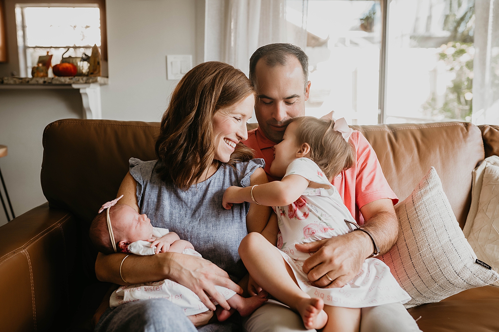 South Florida In Home Family Photos by Krystal Capone Photography