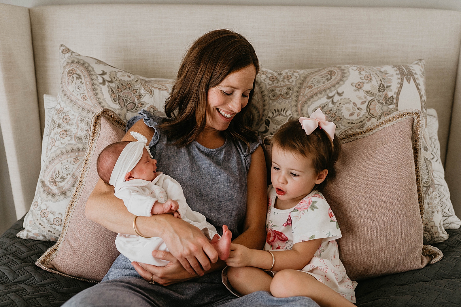 South Florida In Home Family Photos by Krystal Capone Photography