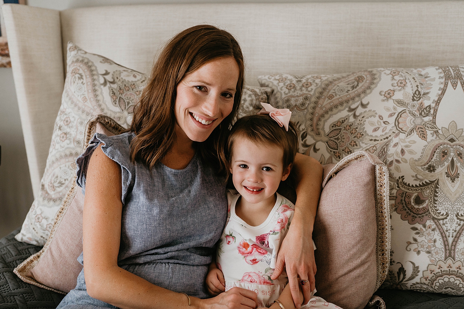 South Florida In Home Family Photos by Krystal Capone Photography