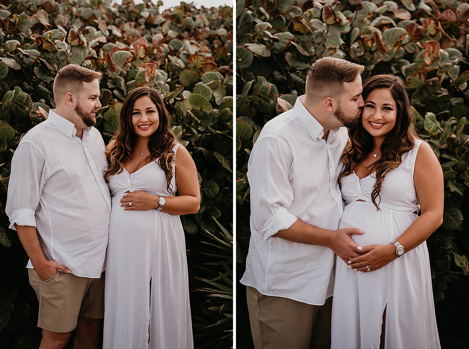 Stunning Palm Beach Maternity Photos captured by South Florida Maternity Photographer, Krystal Capone Photography