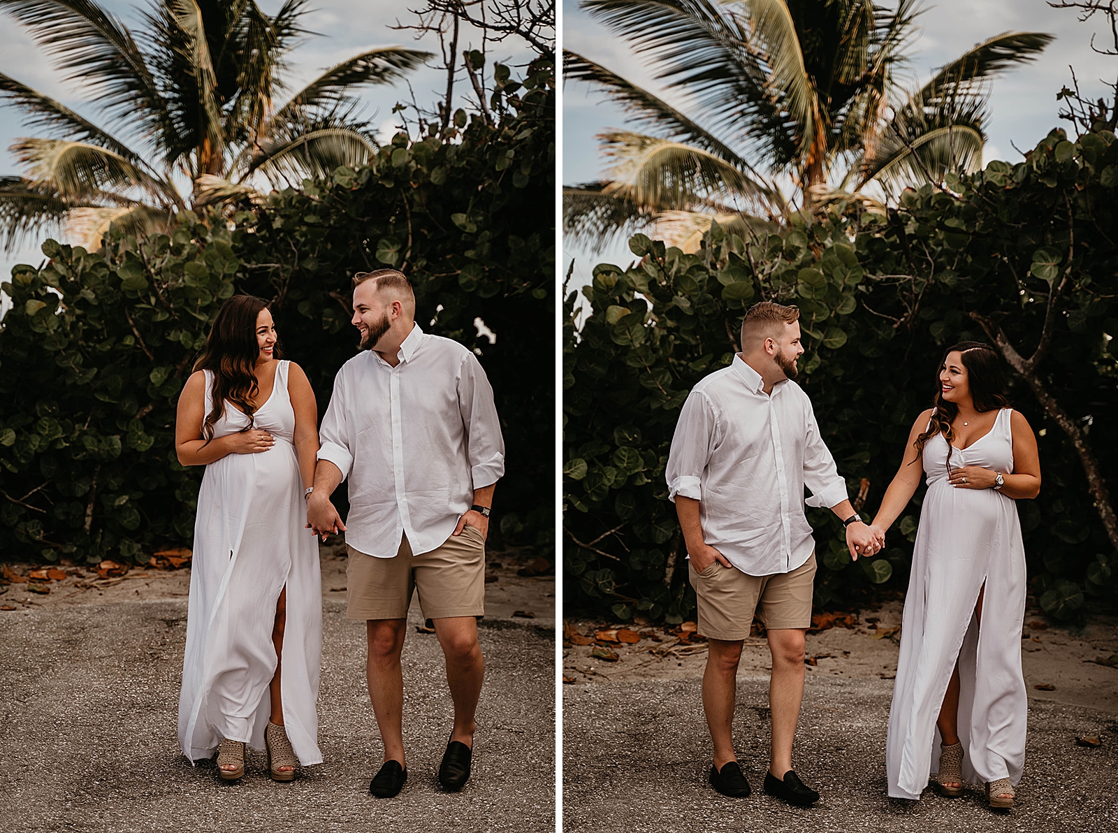 Stunning Palm Beach Maternity Photos captured by South Florida Maternity Photographer, Krystal Capone Photography