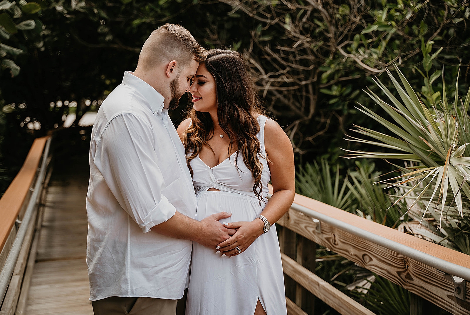 Stunning Palm Beach Maternity Photos captured by South Florida Maternity Photographer, Krystal Capone Photography