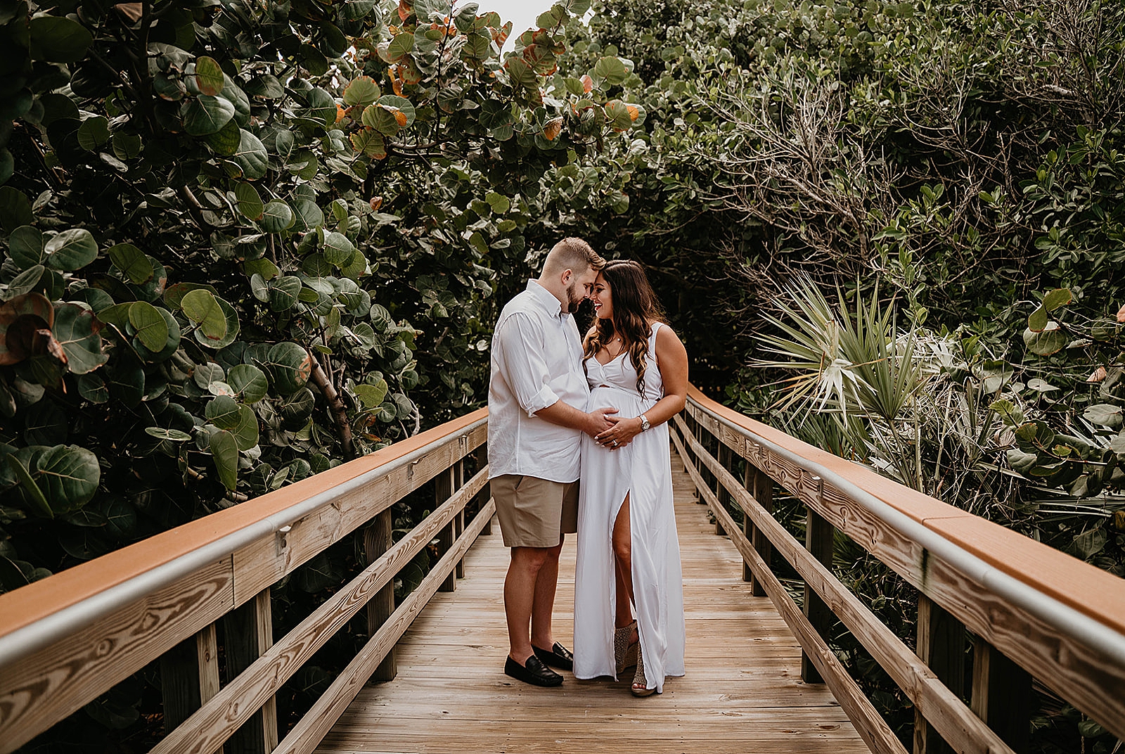 Stunning Palm Beach Maternity Photos captured by South Florida Maternity Photographer, Krystal Capone Photography