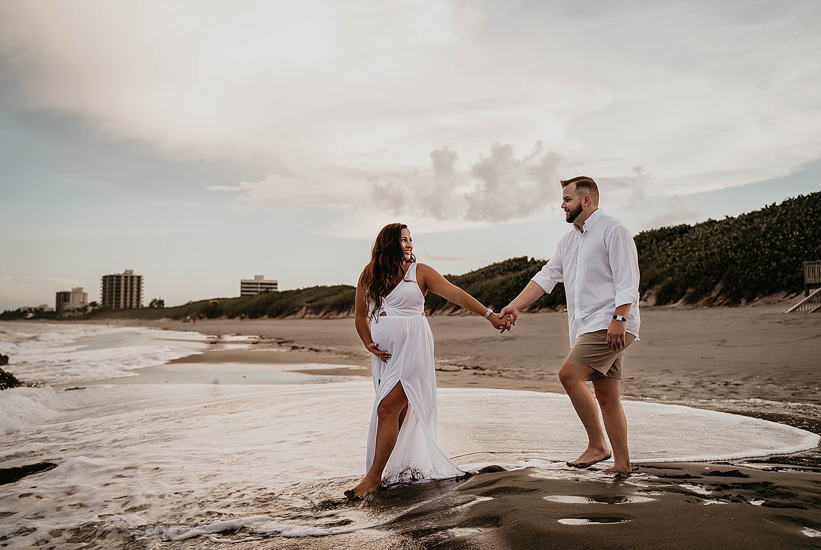 Stunning Palm Beach Maternity Photos captured by South Florida Maternity Photographer, Krystal Capone Photography