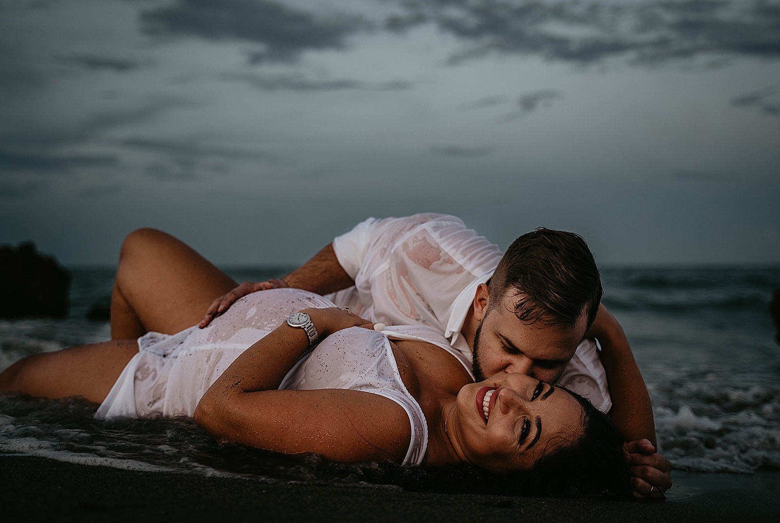 Stunning Palm Beach Maternity Photos captured by South Florida Maternity Photographer, Krystal Capone Photography