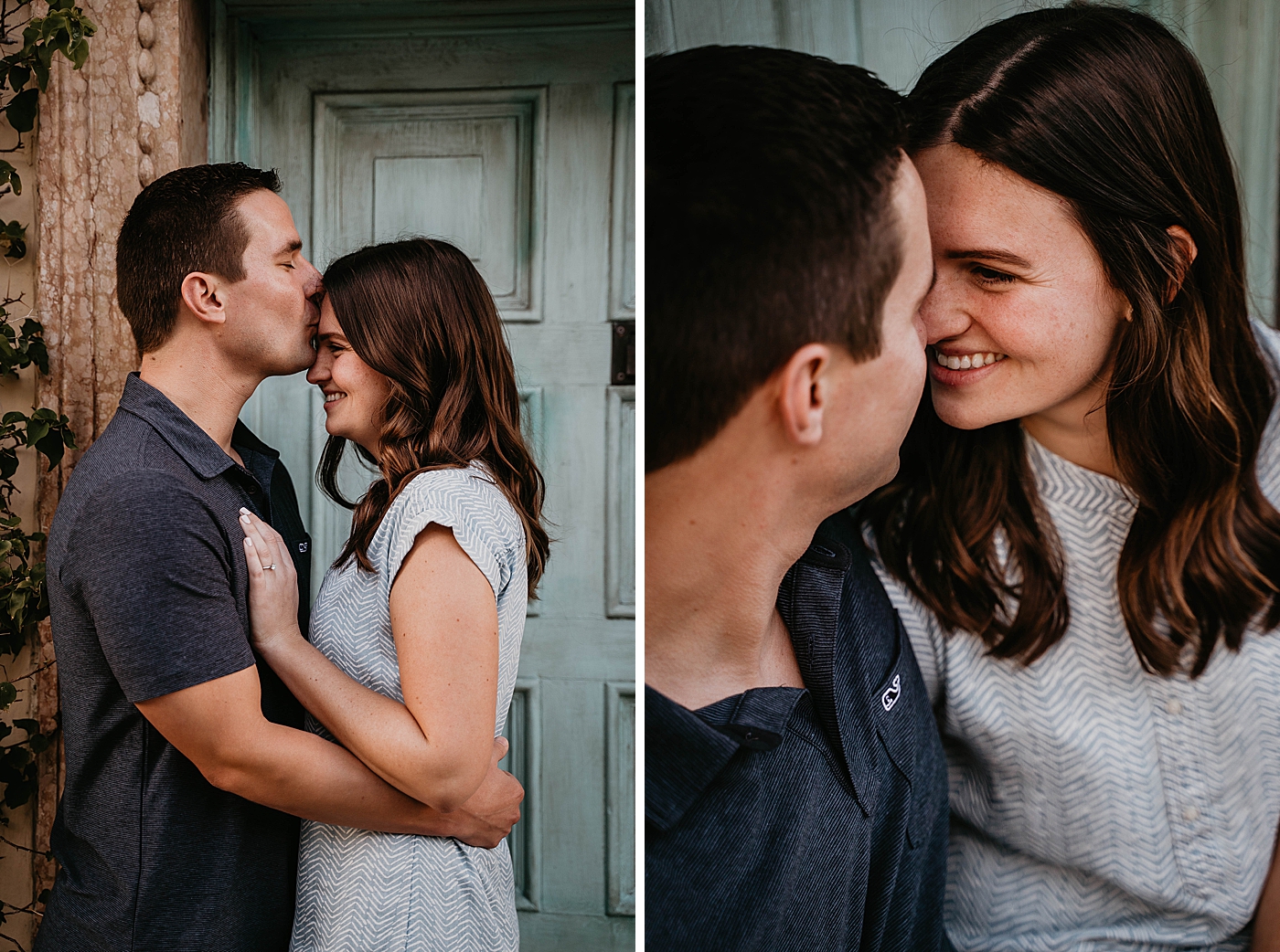 Couple holding each other close Palm Beach Engagement Photography captured by South Florida Engagement Photographer Krystal Capone Photography