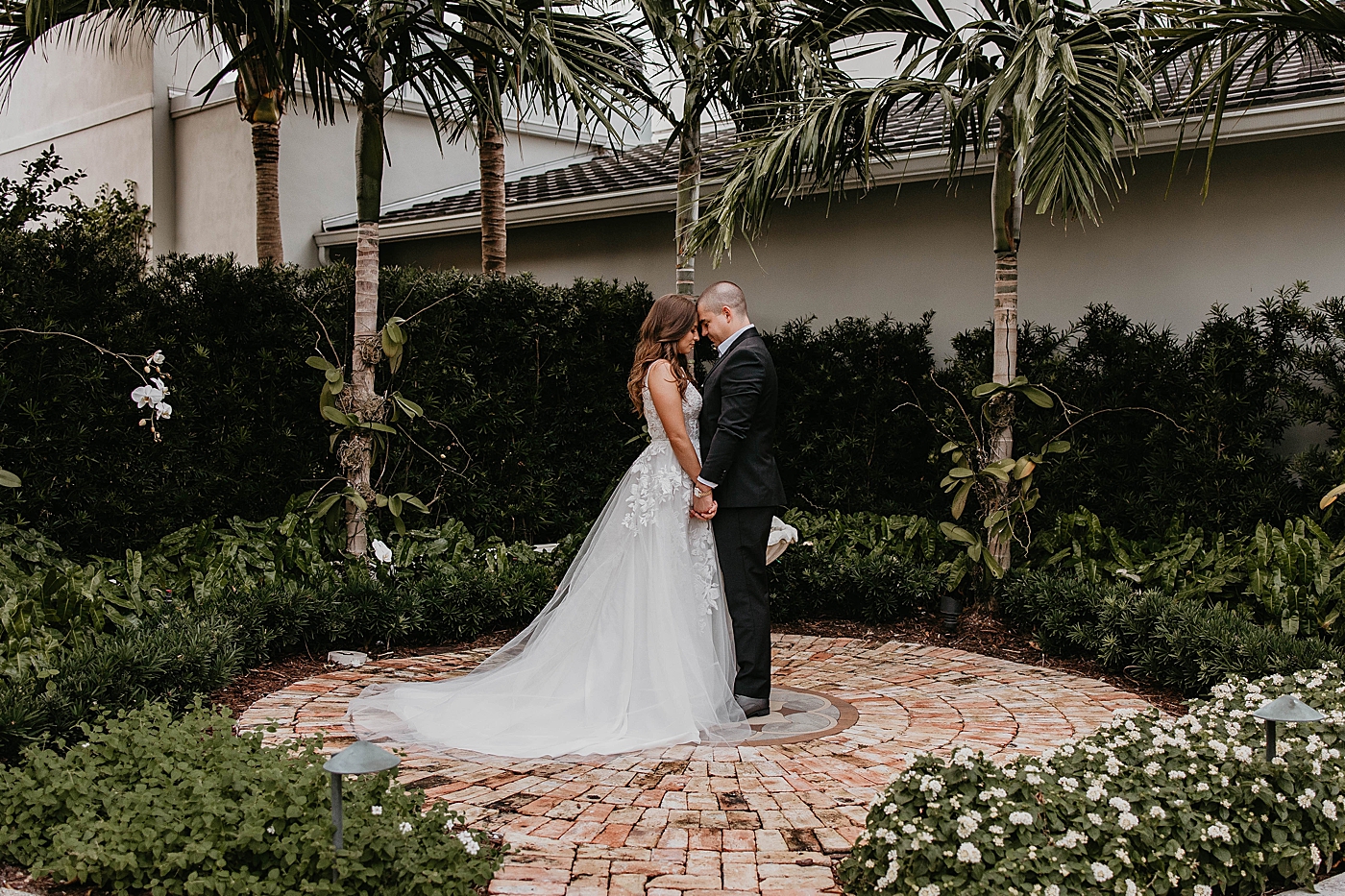 Romantic Wedding During COVID-19 captured by West Palm Beach Wedding Photographer, Krystal Capone Photography