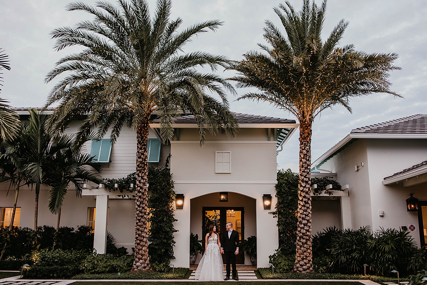 Romantic Wedding During COVID-19 captured by West Palm Beach Wedding Photographer, Krystal Capone Photography