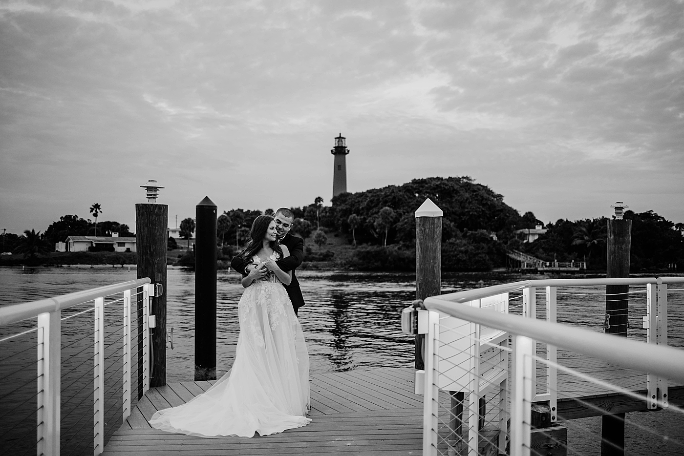 Romantic Wedding During COVID-19 captured by West Palm Beach Wedding Photographer, Krystal Capone Photography