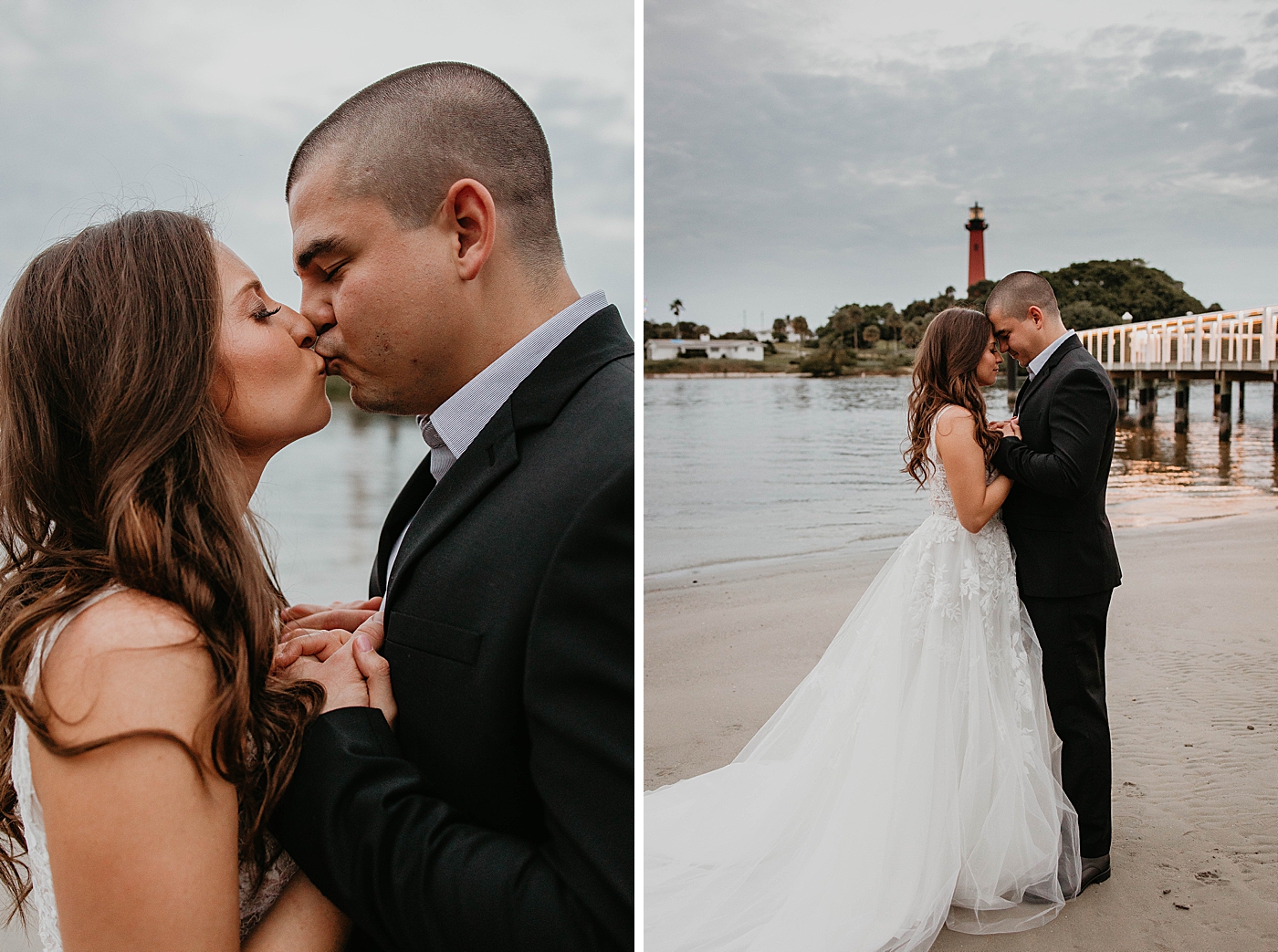 Romantic Wedding During COVID-19 captured by West Palm Beach Wedding Photographer, Krystal Capone Photography