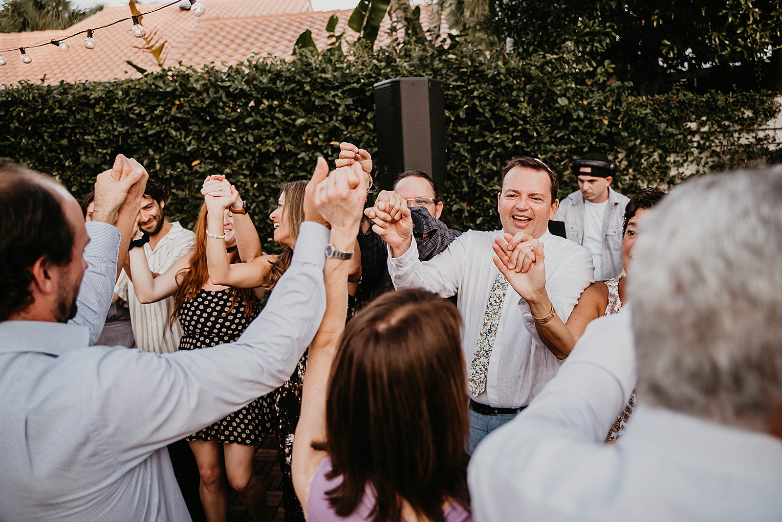 Reception dancing Intimate South Florida Wedding Photography captured by South Florida Wedding Photographer Krystal Capone Photography 