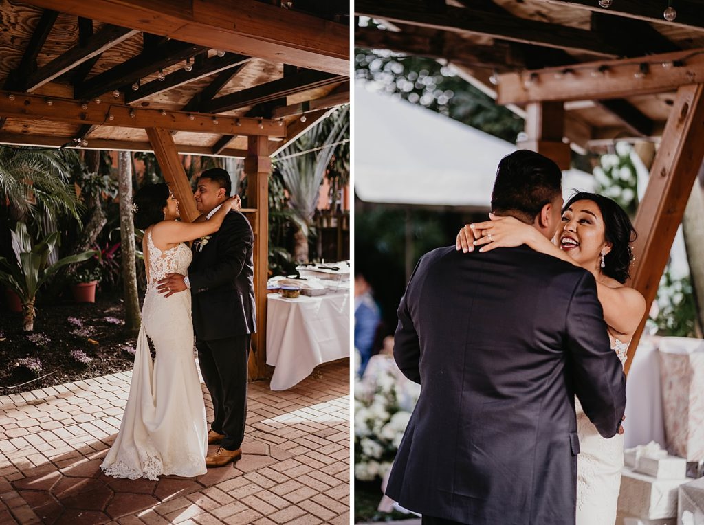 Bride and Groom first dance