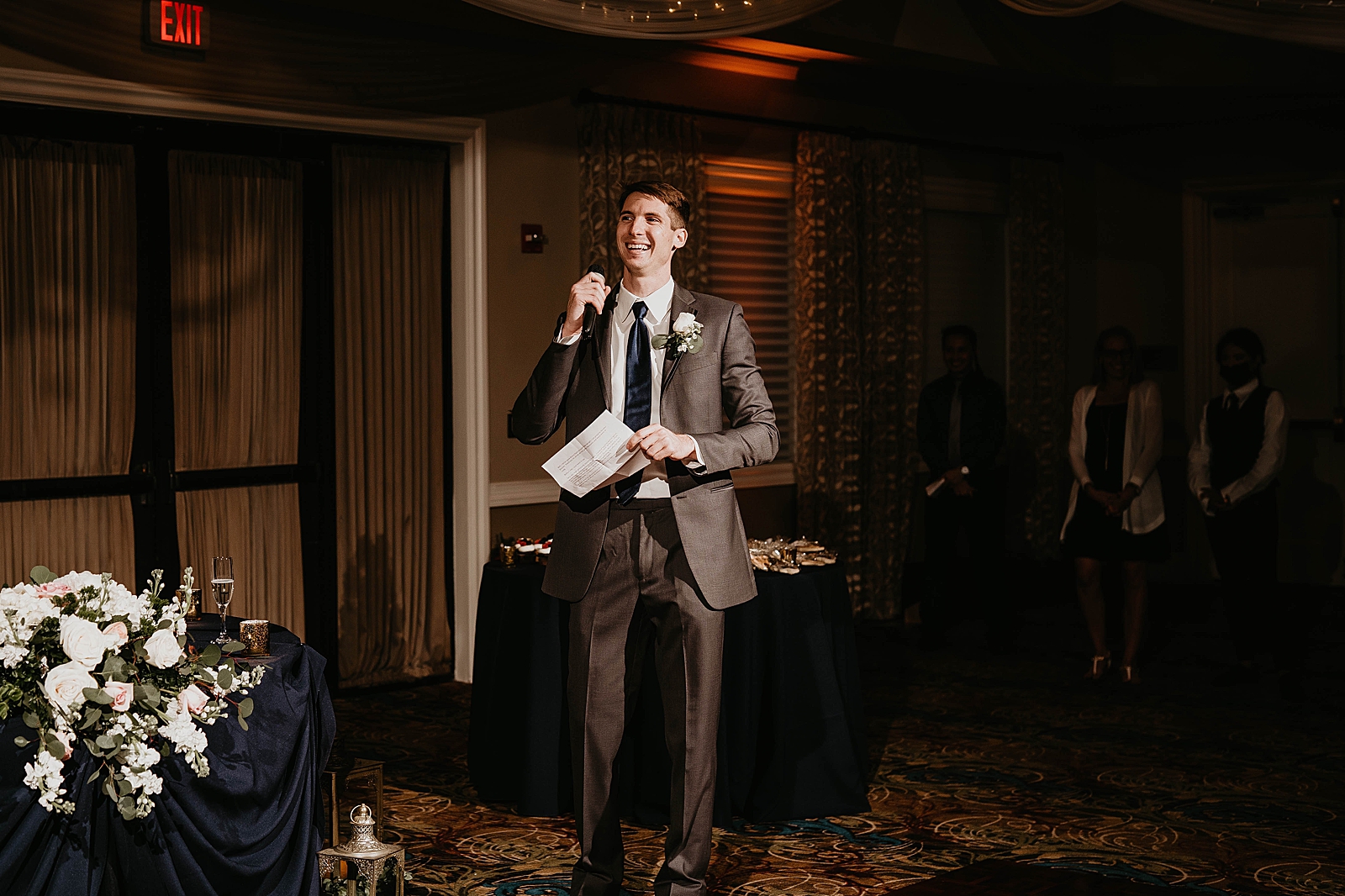 Best man speech at Reception