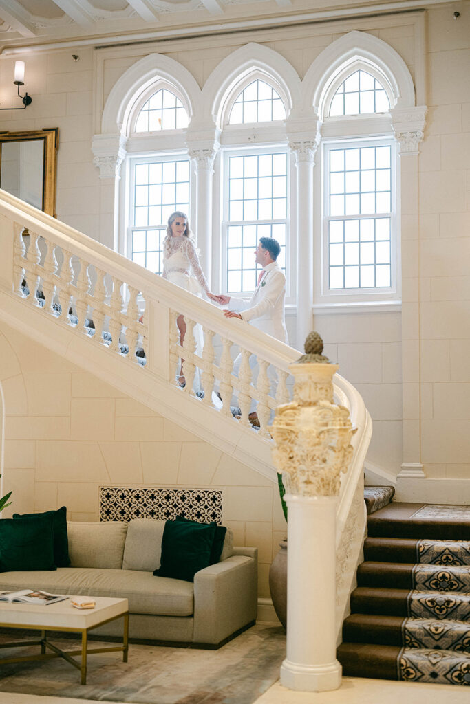 Bride and groom portraits at The Boca Raton Palm Beach wedding