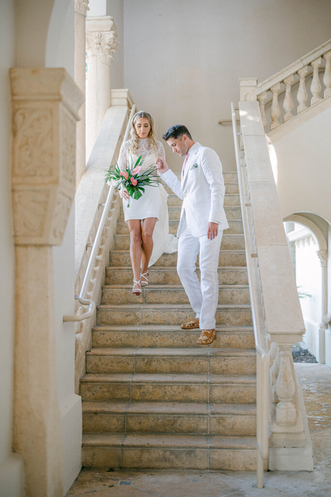Wedding portraits at The Boca Raton by Capone and Co