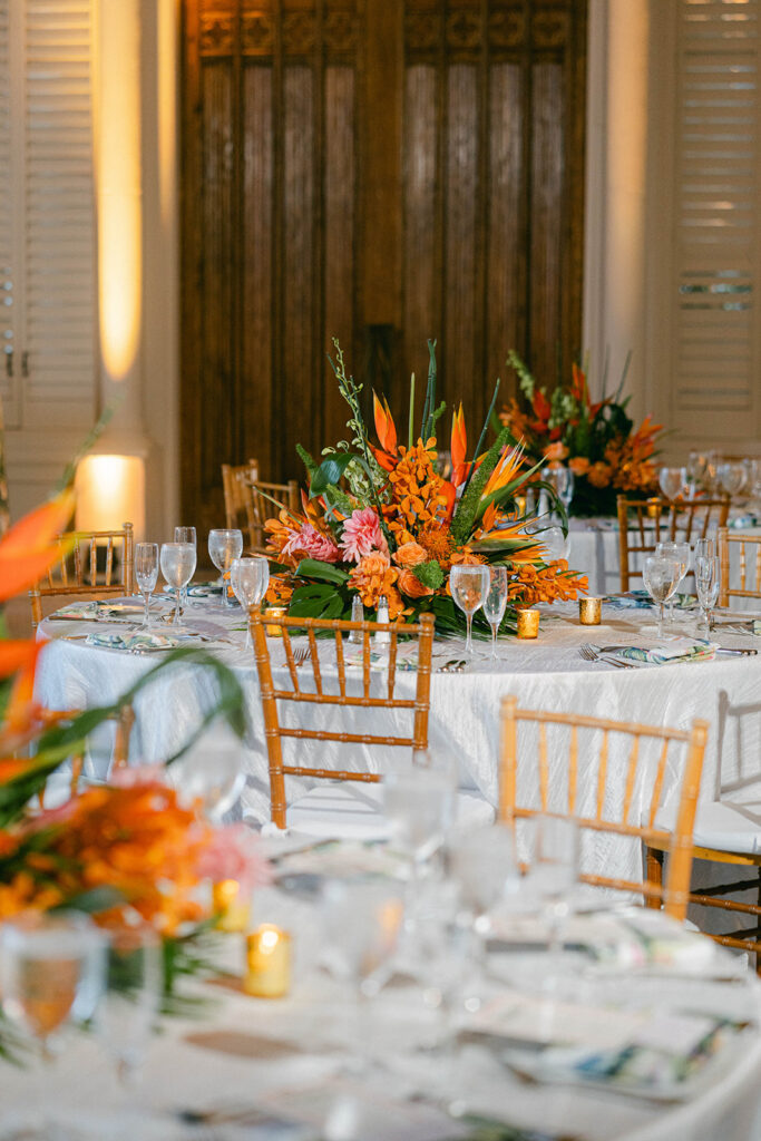 Ceremony setup at The Boca Raton Palm Beach County wedding venue