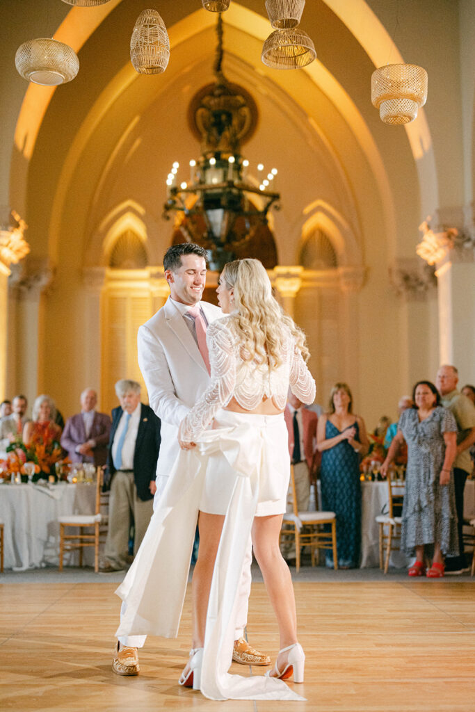 First dance at The Boca Raton wedding reception