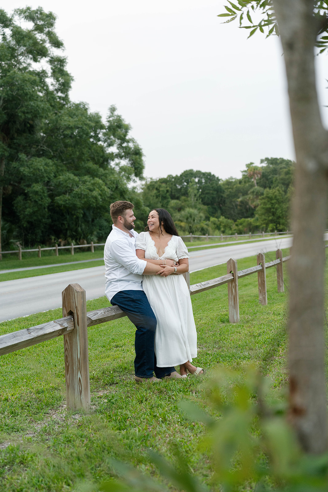 Riverbend Park Jupiter FL Engagement Photos by South Florida Engagement Photographer Krystal Capone Photography