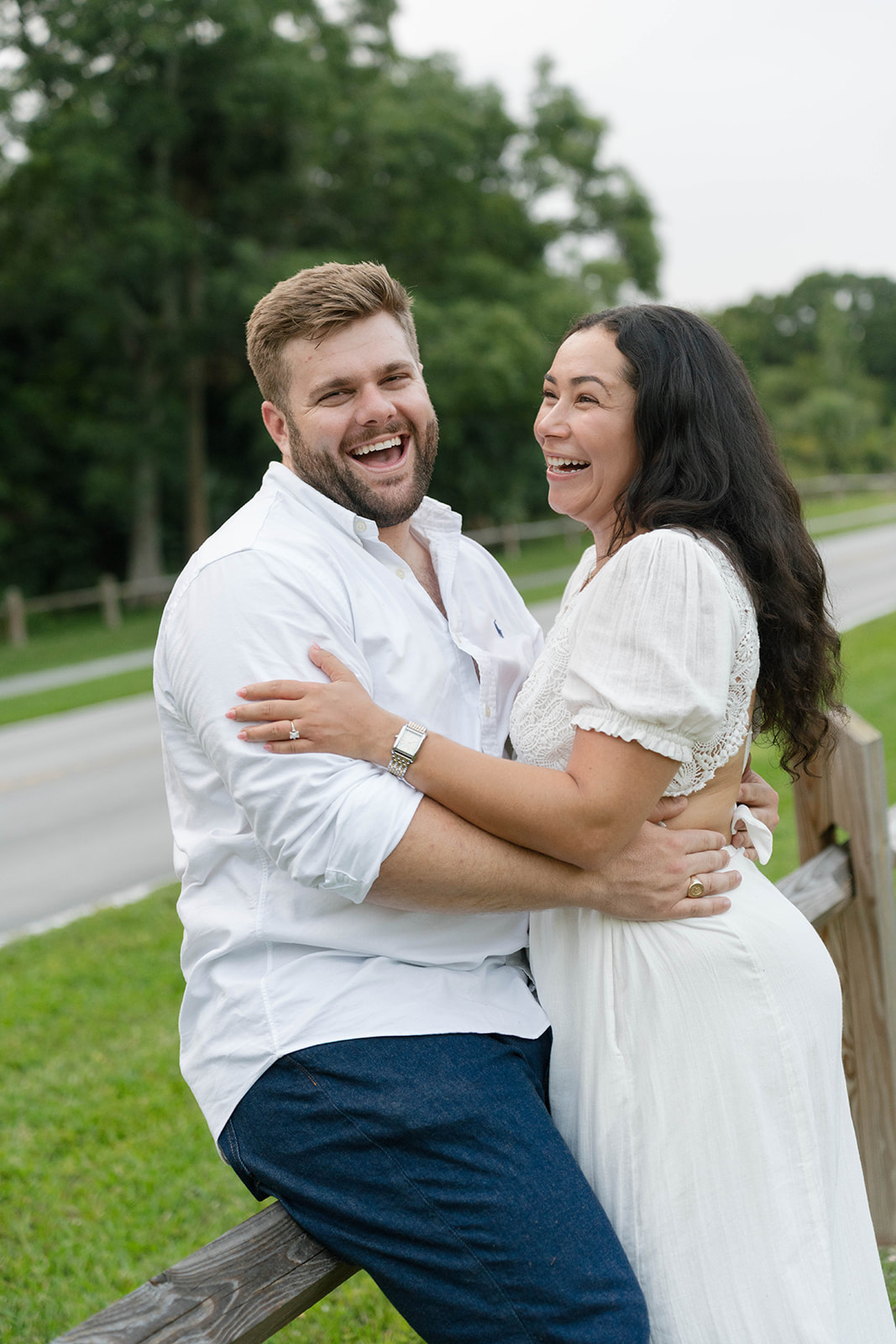 Riverbend Park Jupiter FL Engagement Photos by South Florida Engagement Photographer Krystal Capone Photography