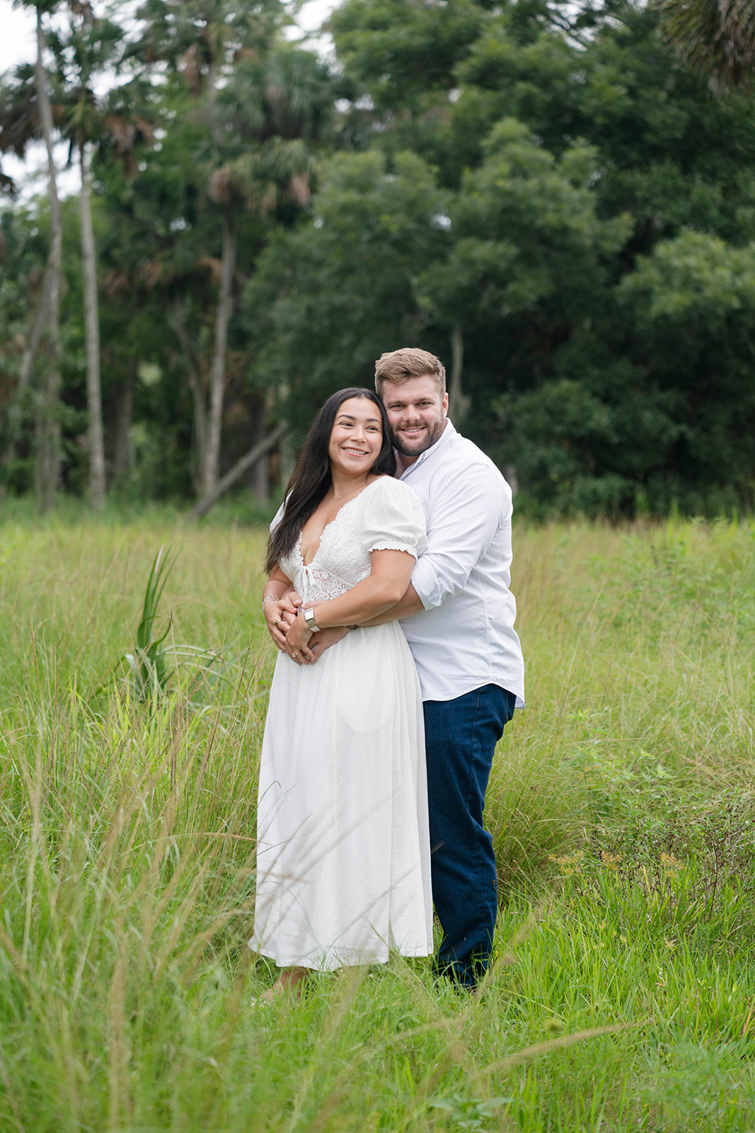 Riverbend Park Jupiter FL Engagement Photos by South Florida Engagement Photographer Krystal Capone Photography