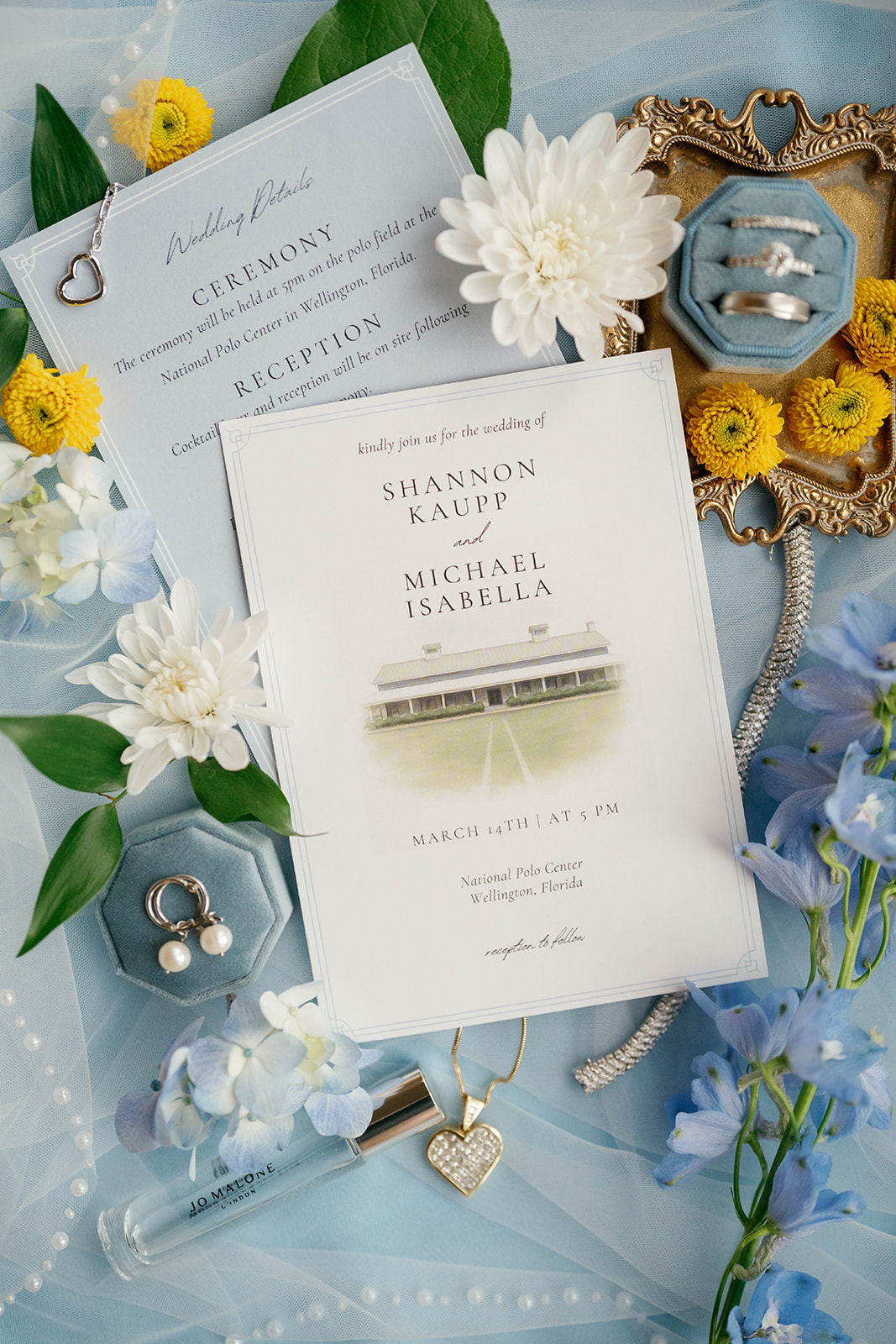 Wedding invitation suite