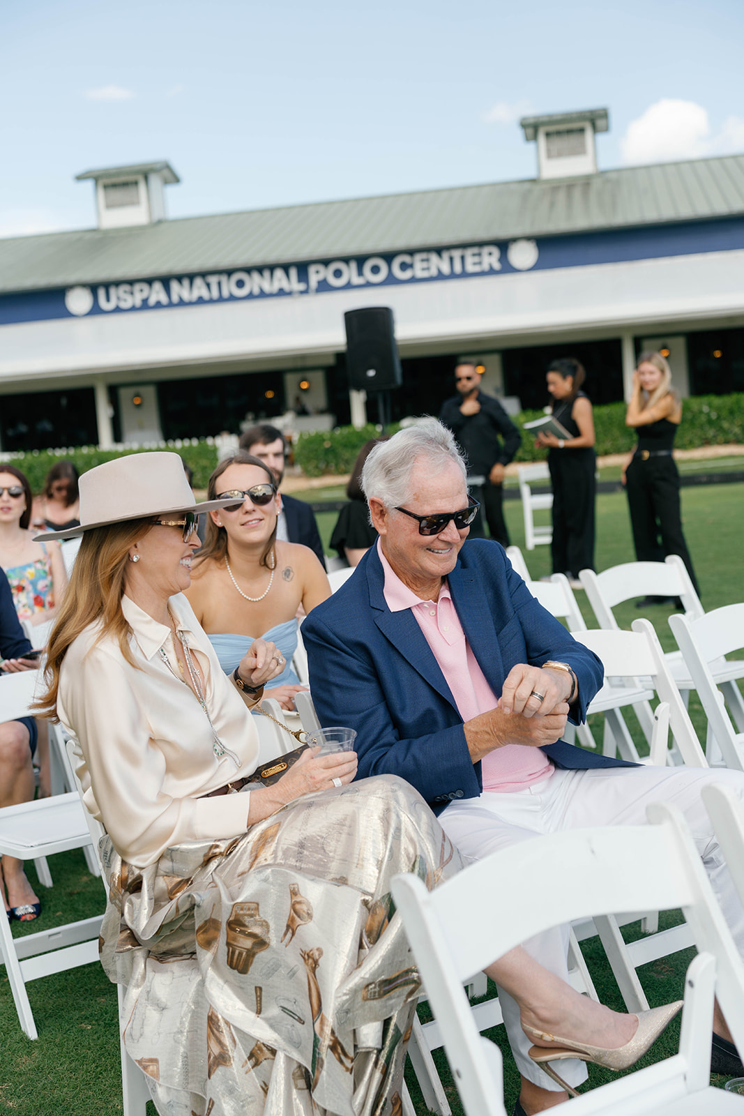 Ceremony processional at National Polo Center