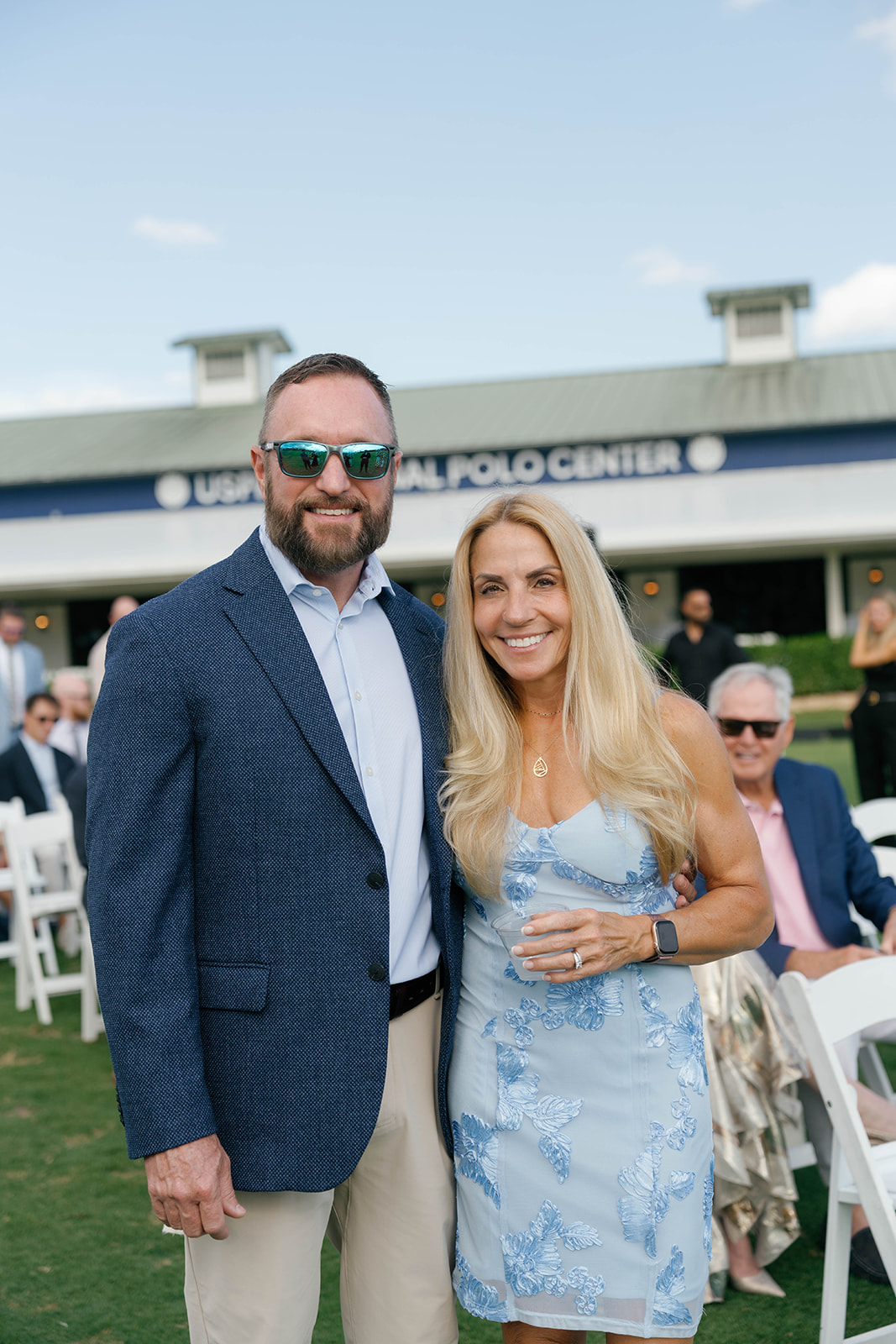 Ceremony guests seated