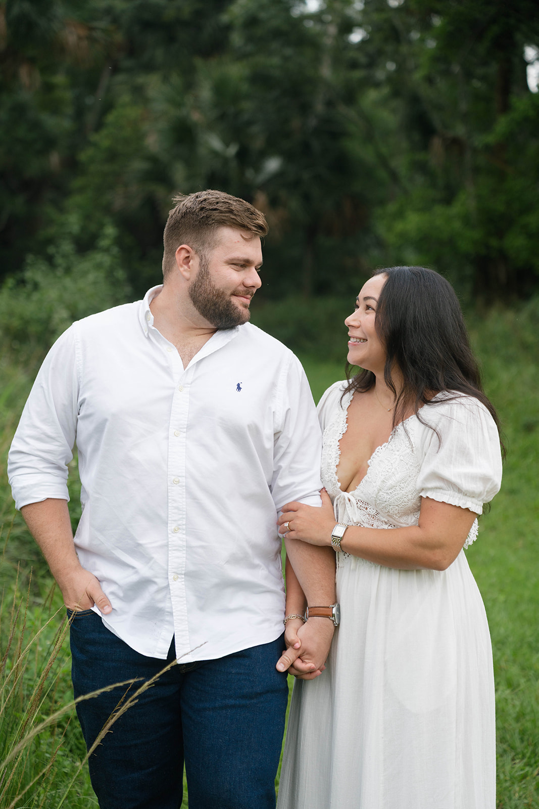 Riverbend Park Jupiter FL Engagement Photos by South Florida Engagement Photographer Krystal Capone Photography