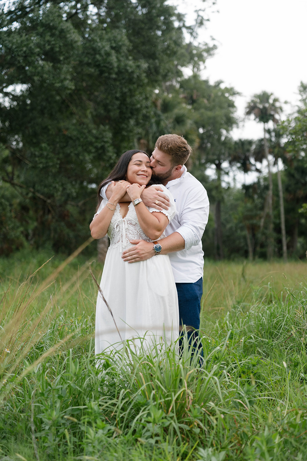 Riverbend Park Jupiter FL Engagement Photos by South Florida Engagement Photographer Krystal Capone Photography