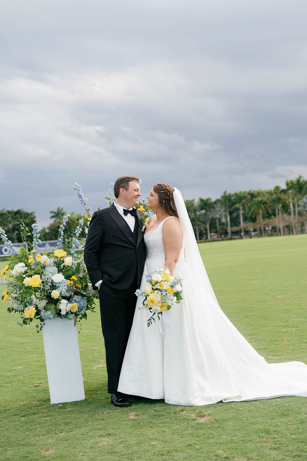 Couple portrait laughing