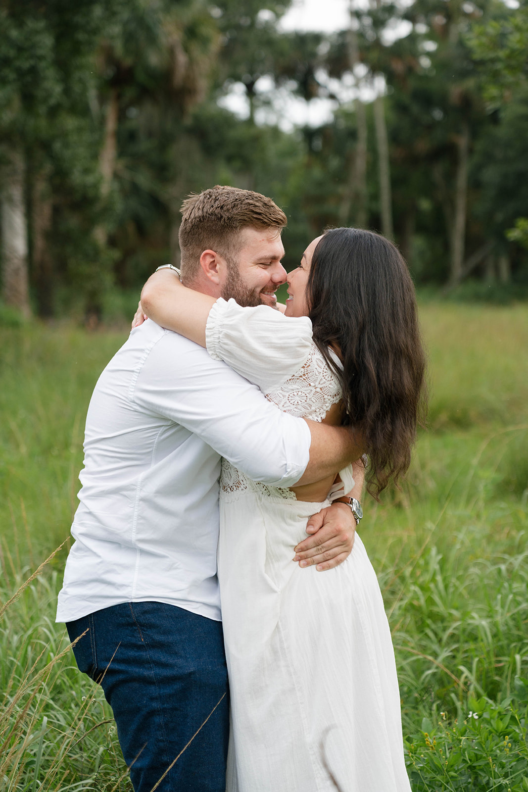 Riverbend Park Jupiter FL Engagement Photos by South Florida Engagement Photographer Krystal Capone Photography