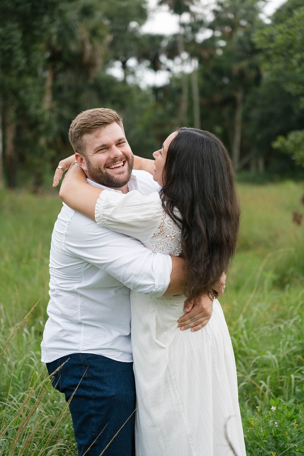 Riverbend Park Jupiter FL Engagement Photos by South Florida Engagement Photographer Krystal Capone Photography