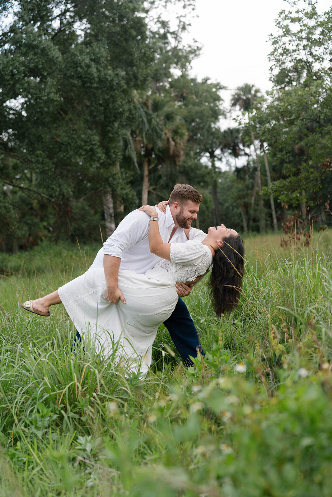 Riverbend Park Jupiter FL Engagement Photos by South Florida Engagement Photographer Krystal Capone Photography
