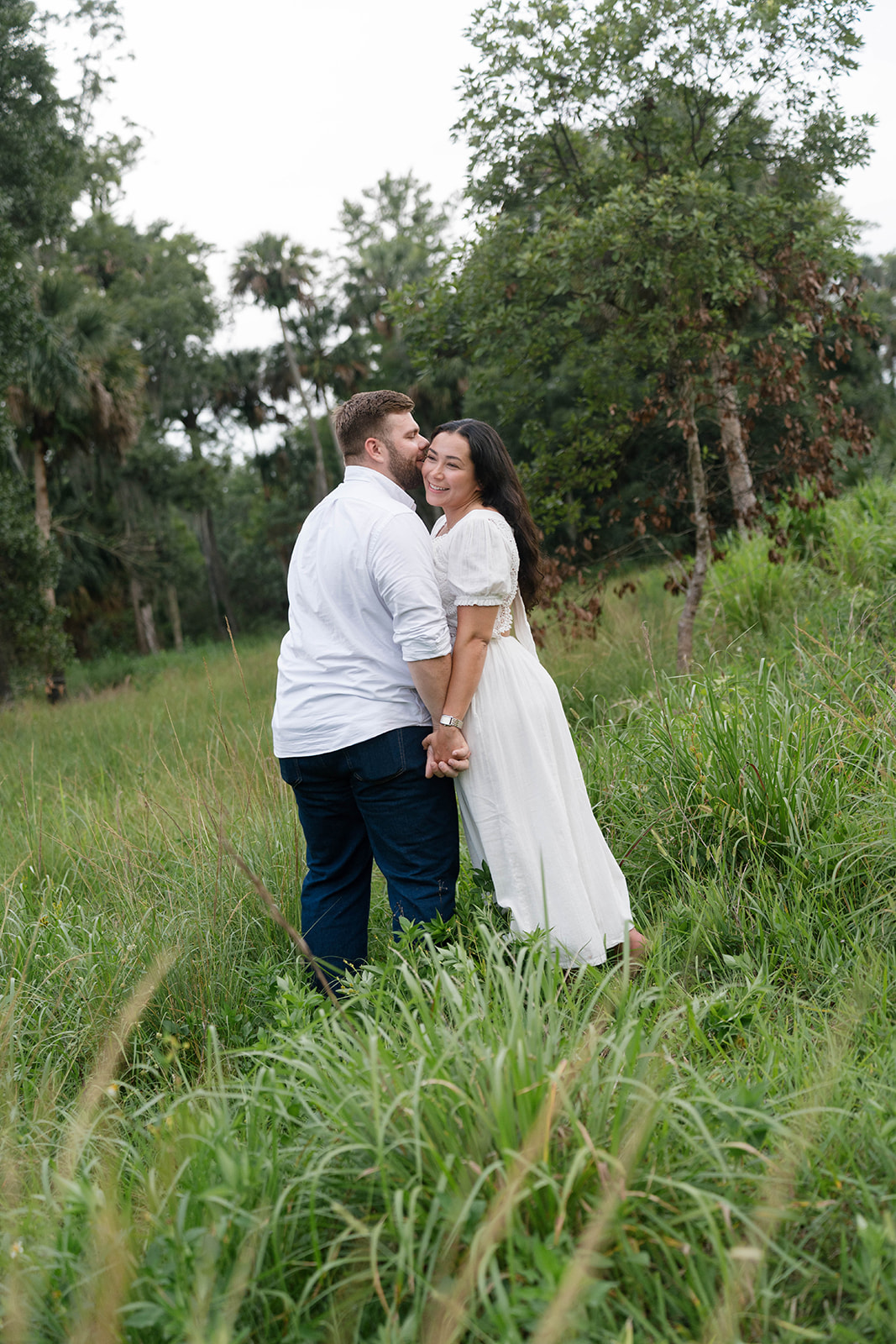 Riverbend Park Jupiter FL Engagement Photos by South Florida Engagement Photographer Krystal Capone Photography