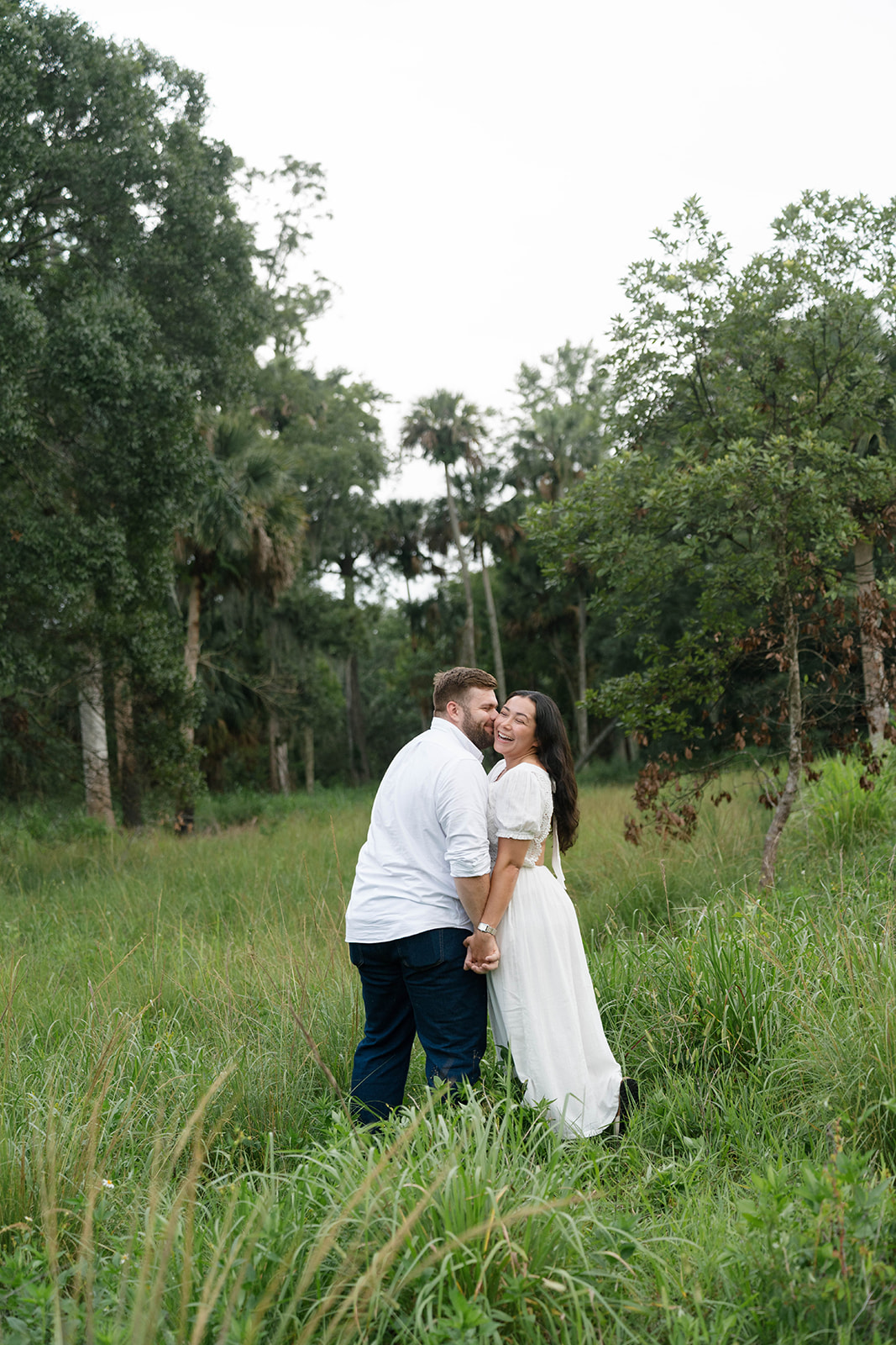 Riverbend Park Jupiter FL Engagement Photos by South Florida Engagement Photographer Krystal Capone Photography