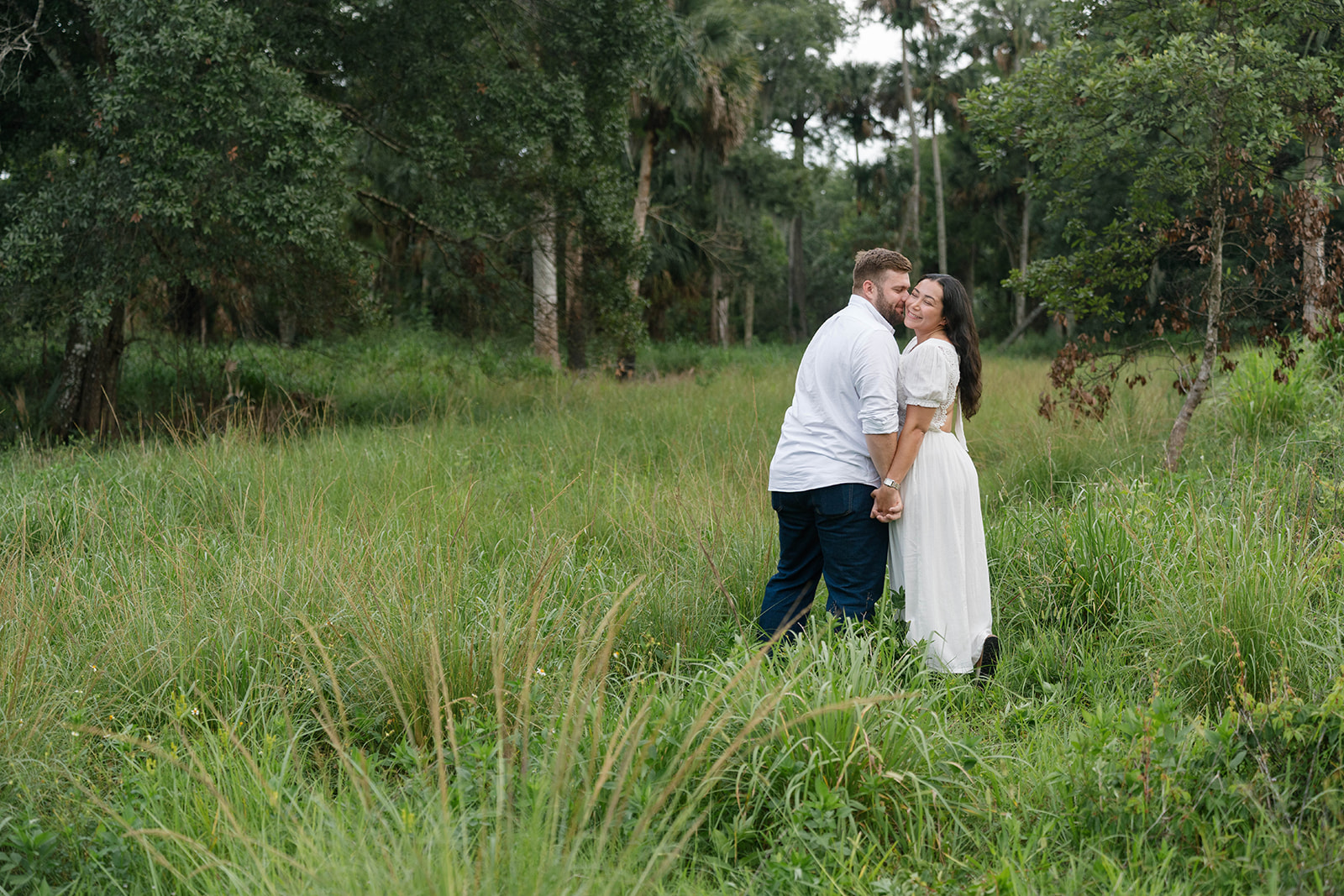 Riverbend Park Jupiter FL Engagement Photos by South Florida Engagement Photographer Krystal Capone Photography