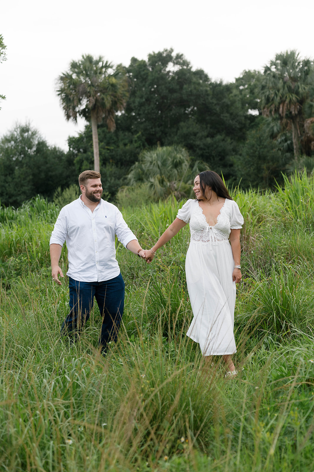 Riverbend Park Jupiter FL Engagement Photos by South Florida Engagement Photographer Krystal Capone Photography