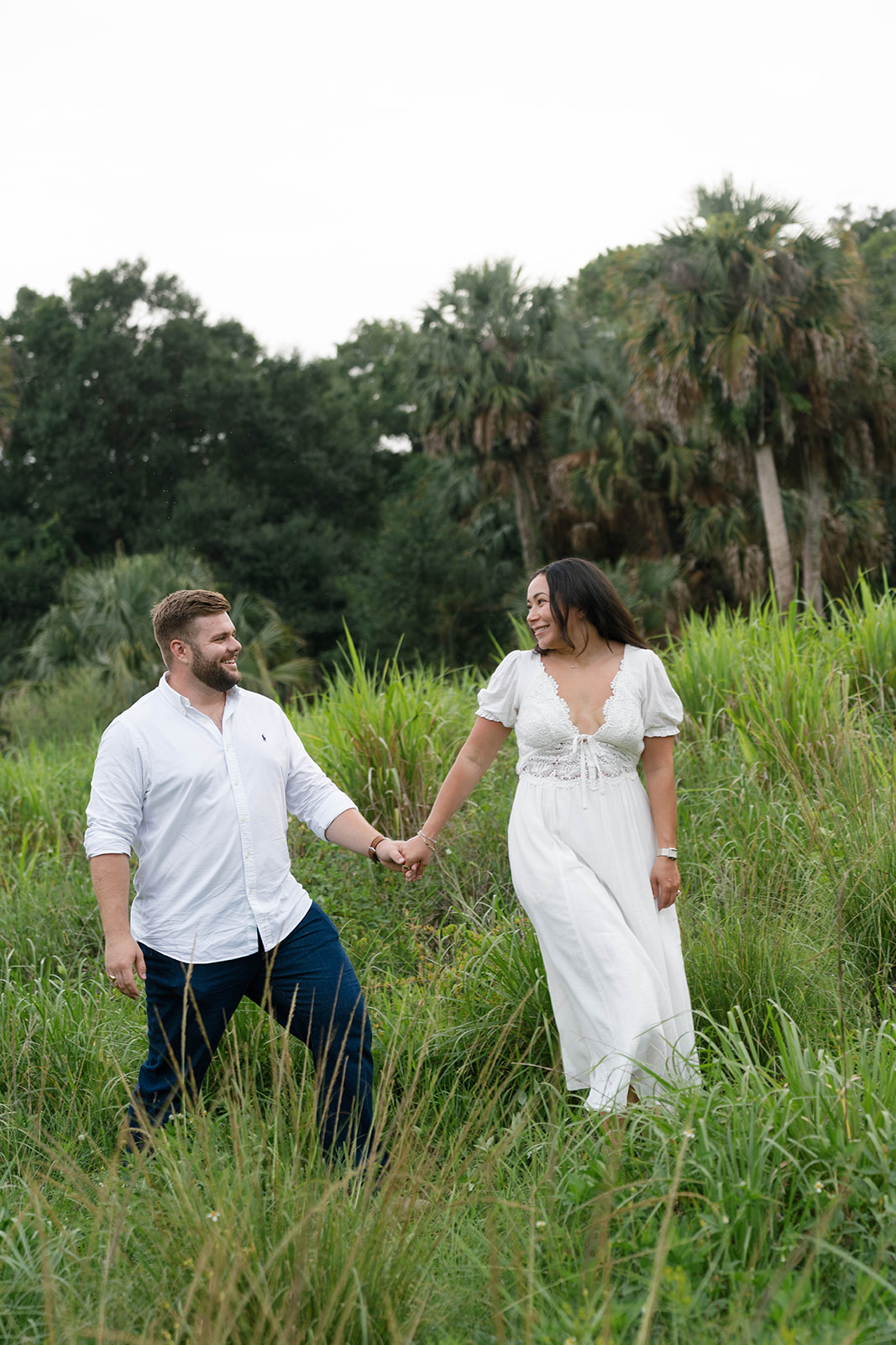 Riverbend Park Jupiter FL Engagement Photos by South Florida Engagement Photographer Krystal Capone Photography