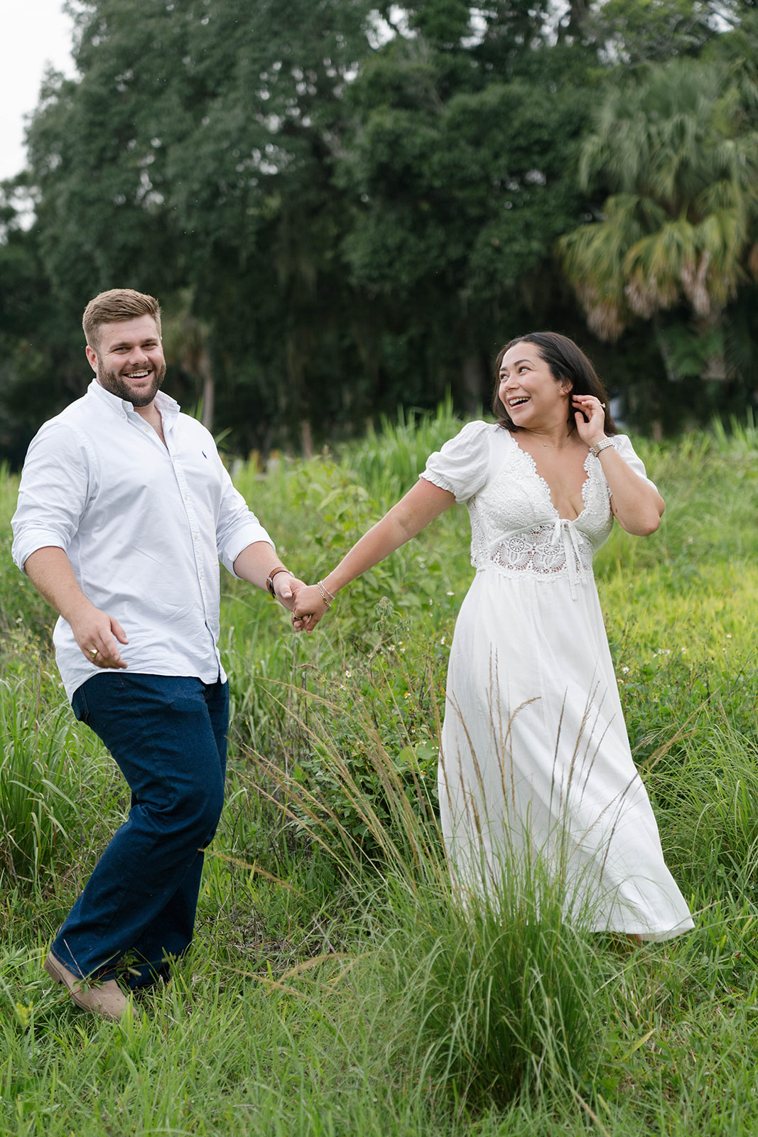 Riverbend Park Jupiter FL Engagement Photos by South Florida Engagement Photographer Krystal Capone Photography