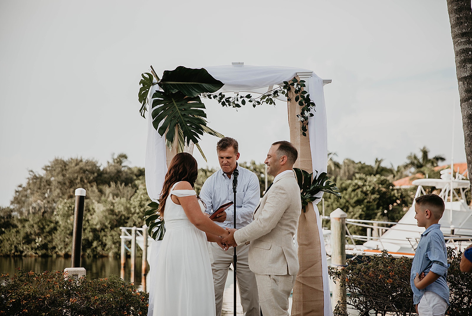 Intimate Jupiter Florida Wedding Captured by Jupiter Florida Wedding Photographer, Krystal Capone Photography