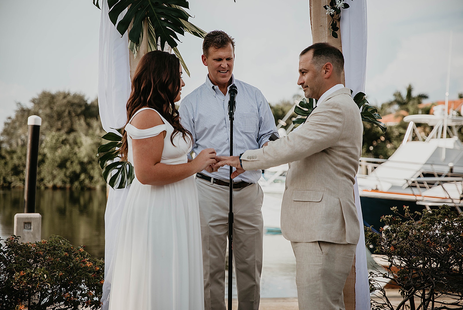 Intimate Jupiter Florida Wedding Captured by Jupiter Florida Wedding Photographer, Krystal Capone Photography