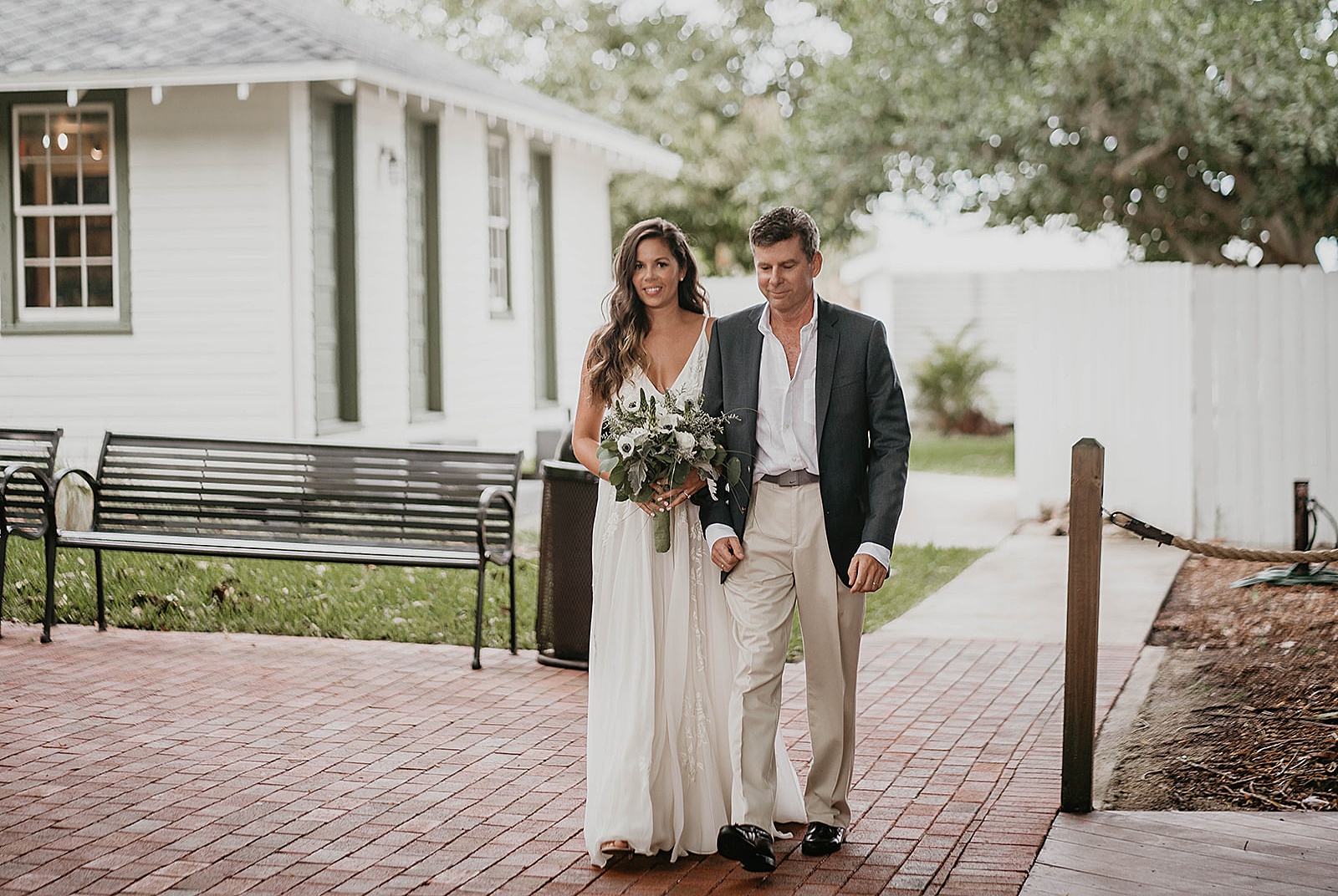 Intimate Jupiter Lighthouse Wedding captured by Jupiter Florida Wedding Photographer, Krystal Capone Photography
