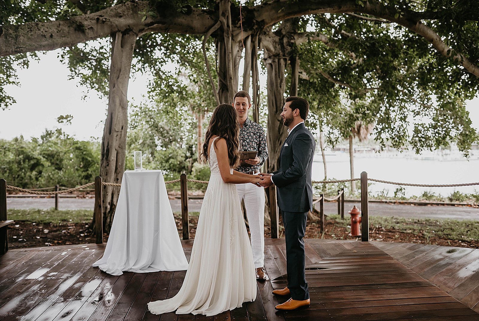 Intimate Jupiter Lighthouse Wedding captured by Jupiter Florida Wedding Photographer, Krystal Capone Photography