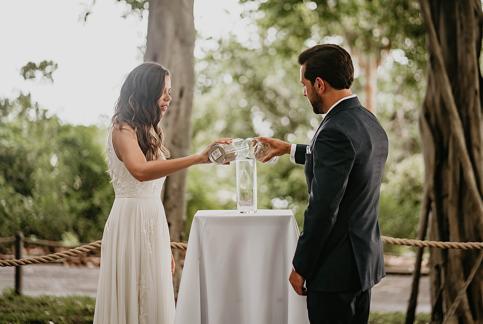 Intimate Jupiter Lighthouse Wedding captured by Jupiter Florida Wedding Photographer, Krystal Capone Photography