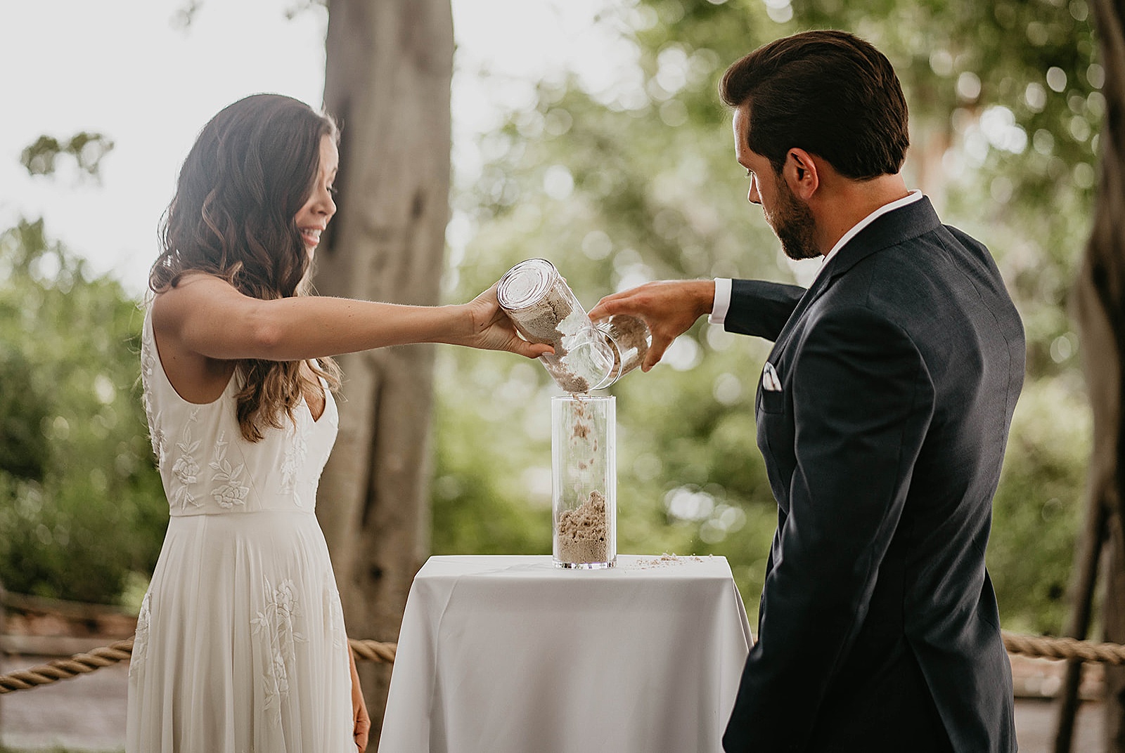 Intimate Jupiter Lighthouse Wedding captured by Jupiter Florida Wedding Photographer, Krystal Capone Photography