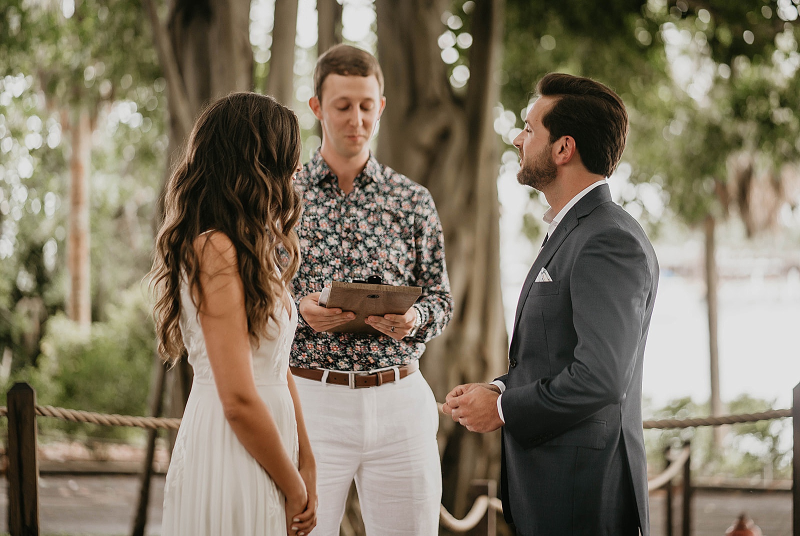 Intimate Jupiter Lighthouse Wedding captured by Jupiter Florida Wedding Photographer, Krystal Capone Photography