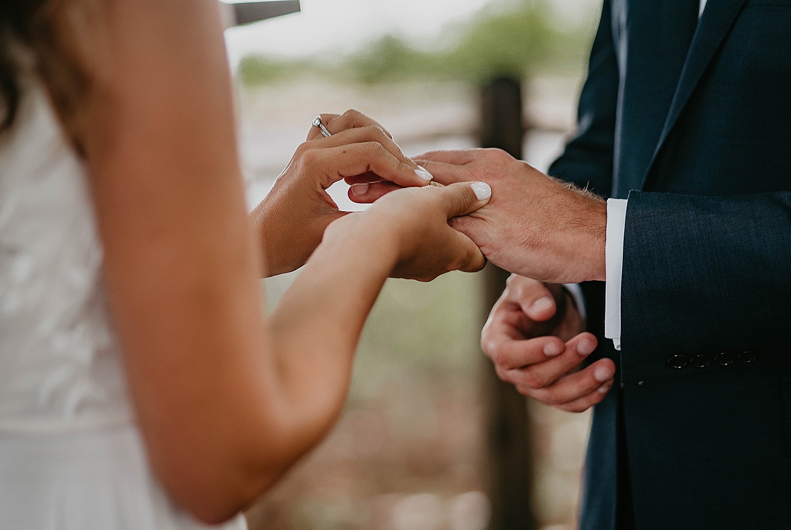 Intimate Jupiter Lighthouse Wedding captured by Jupiter Florida Wedding Photographer, Krystal Capone Photography