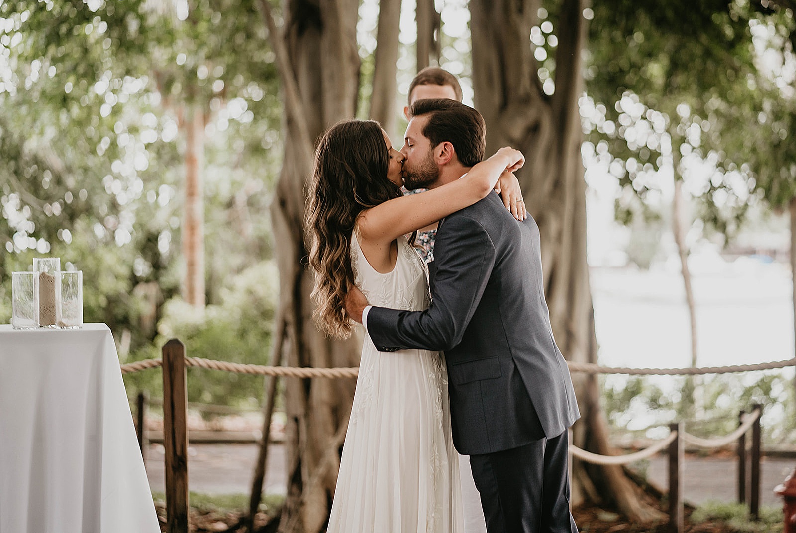 Intimate Jupiter Lighthouse Wedding captured by Jupiter Florida Wedding Photographer, Krystal Capone Photography