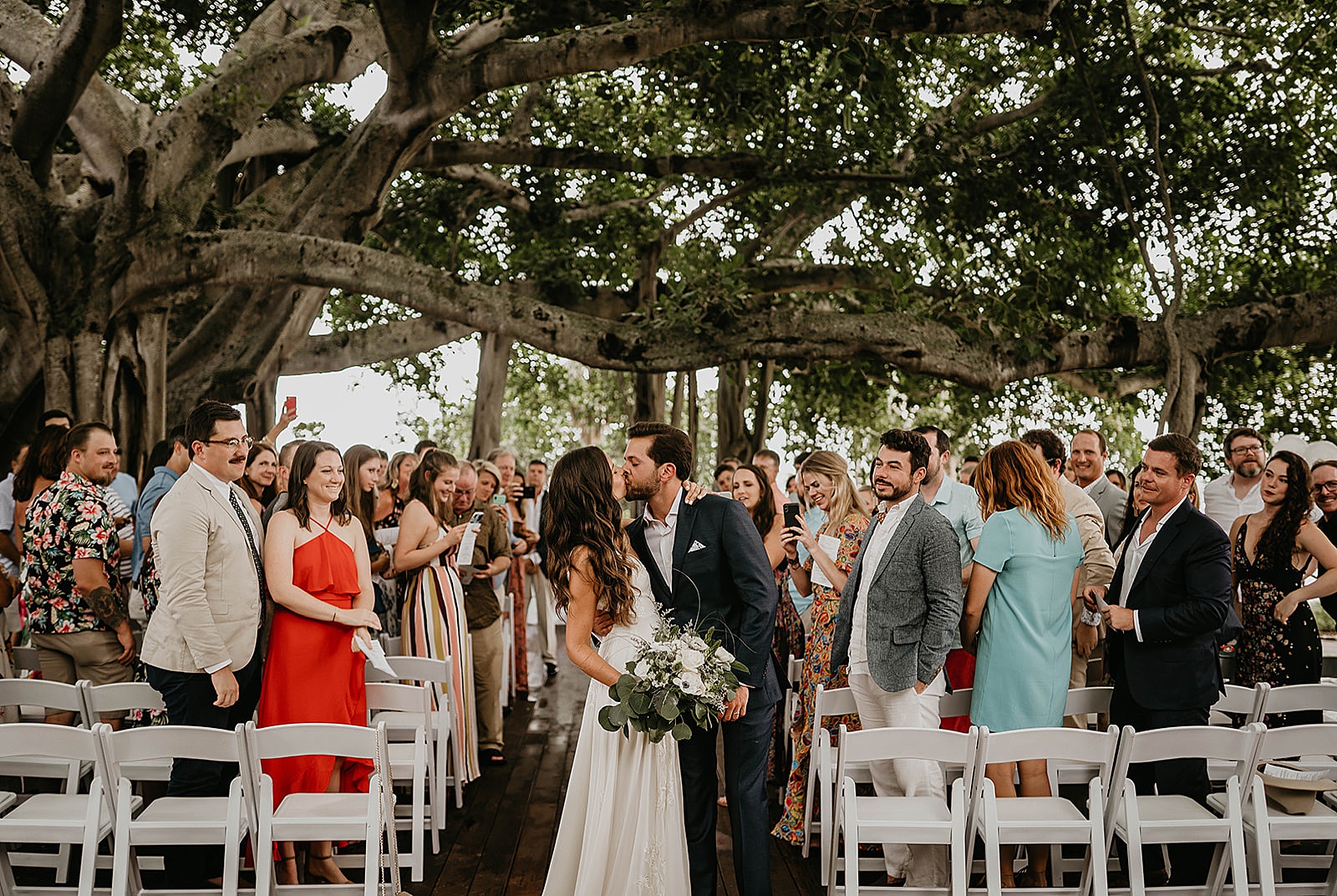 Intimate Jupiter Lighthouse Wedding captured by Jupiter Florida Wedding Photographer, Krystal Capone Photography