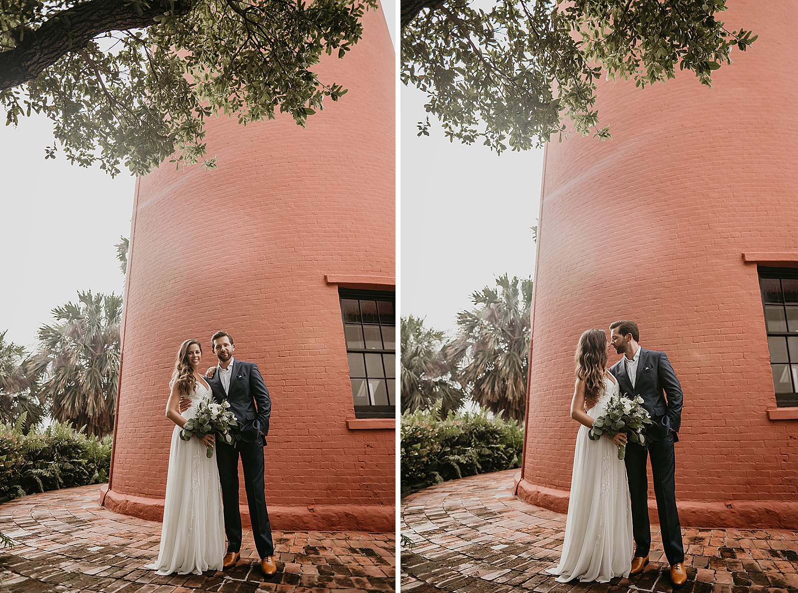 Intimate Jupiter Lighthouse Wedding captured by Jupiter Florida Wedding Photographer, Krystal Capone Photography